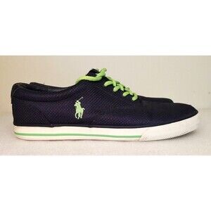 Polo Ralph Lauren Navy Vaughn Casual Sneaker Deck Shoes (0200001087 D16)  11.5D